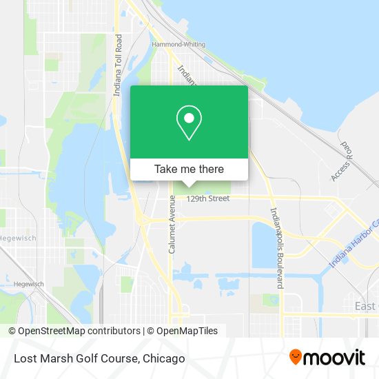 Lost Marsh Golf Course map