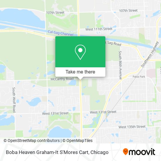 Mapa de Boba Heaven Graham-It S'Mores Cart
