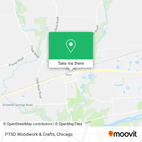 PTSD Woodwork & Crafts map