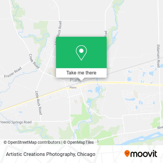 Artistic Creations Photography map