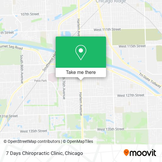 7 Days Chiropractic Clinic map