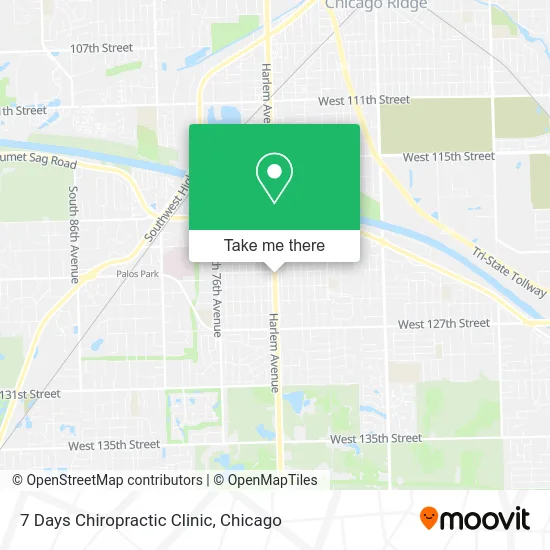7 Days Chiropractic Clinic map