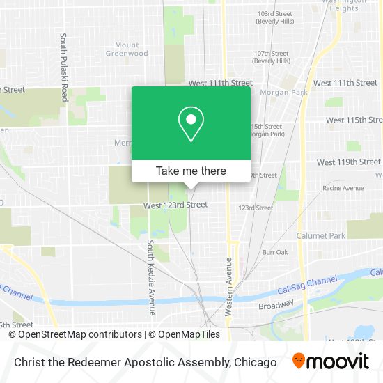 Mapa de Christ the Redeemer Apostolic Assembly