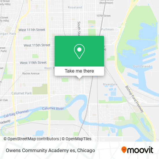 Mapa de Owens Community Academy es