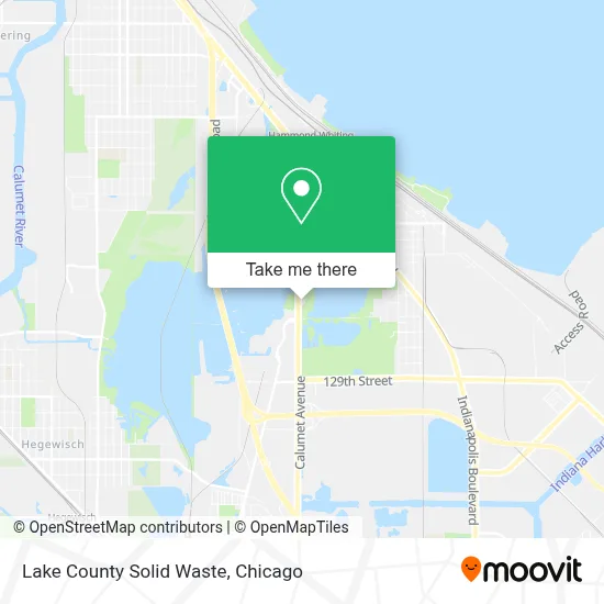 Lake County Solid Waste map