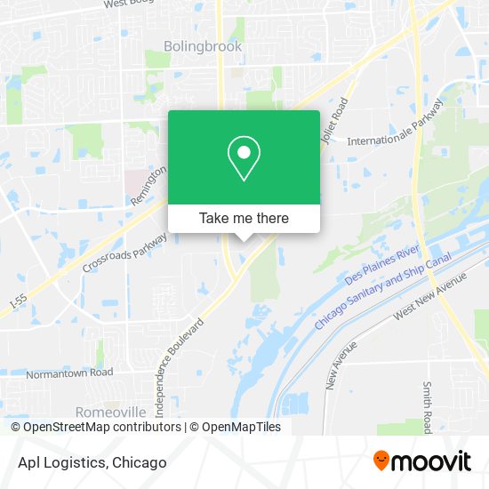 Mapa de Apl Logistics
