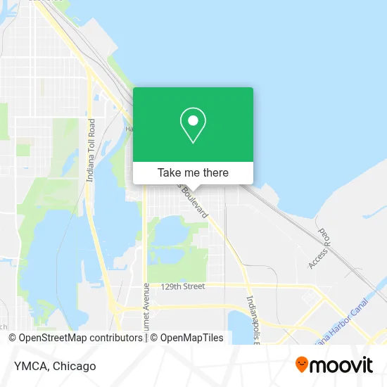 YMCA map
