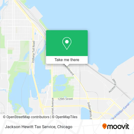 Jackson Hewitt Tax Service map