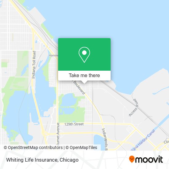 Mapa de Whiting Life Insurance