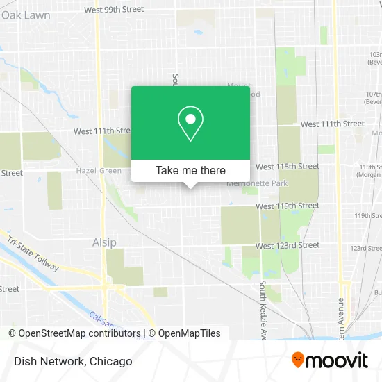 Dish Network map