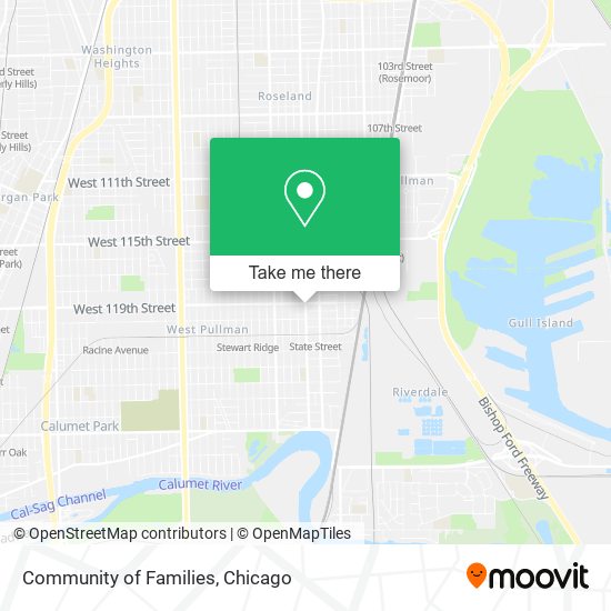 Community of Families map