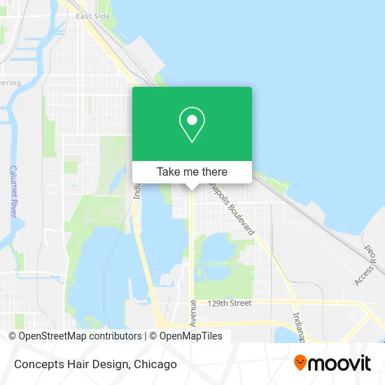 Concepts Hair Design map