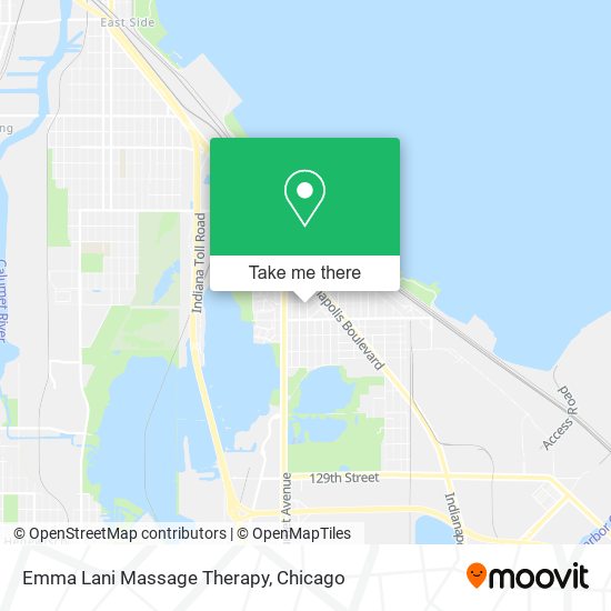 Mapa de Emma Lani Massage Therapy