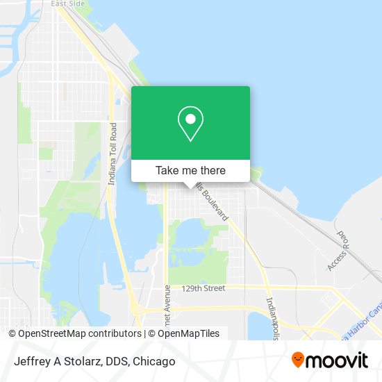 Mapa de Jeffrey A Stolarz, DDS