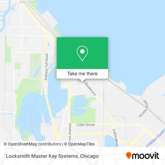 Mapa de Locksmith Master Key Systems
