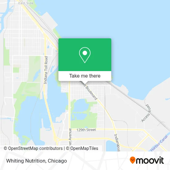 Whiting Nutrition map