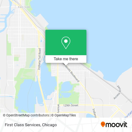 Mapa de First Class Services