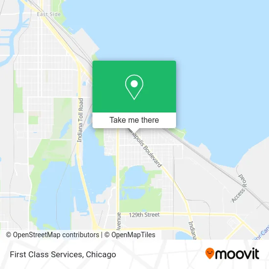 First Class Services map