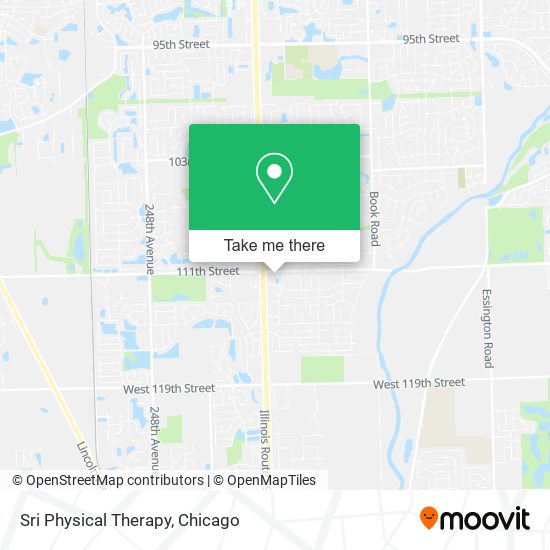 Mapa de Sri Physical Therapy