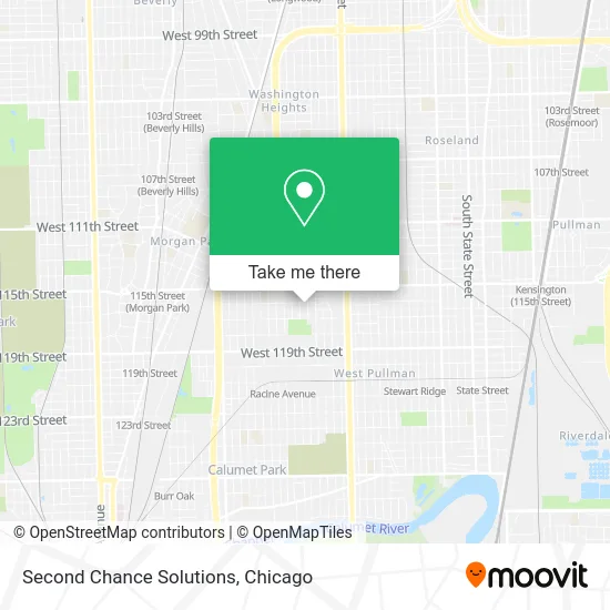 Second Chance Solutions map