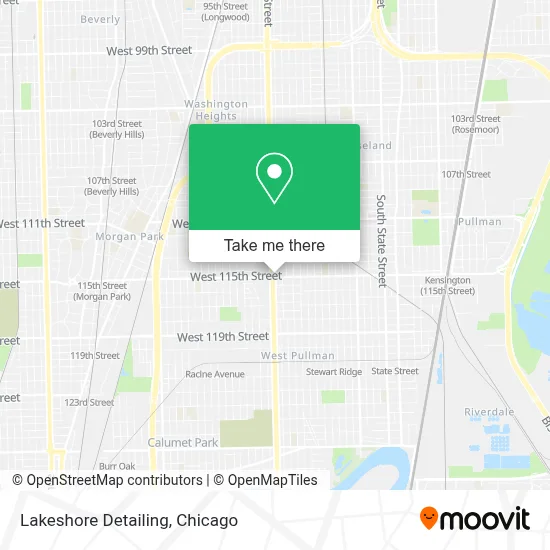 Lakeshore Detailing map