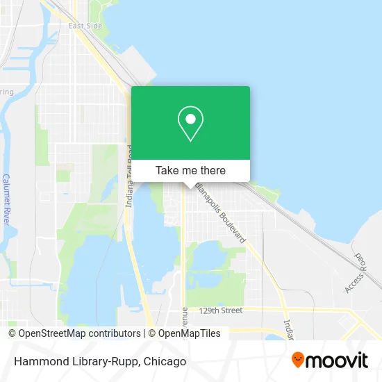 Hammond Library-Rupp map