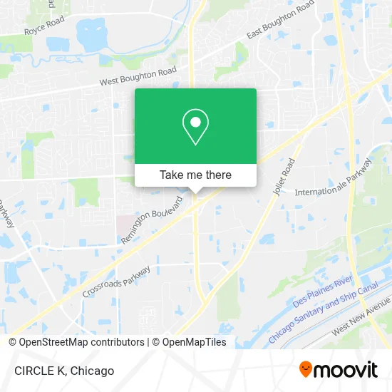 CIRCLE K map