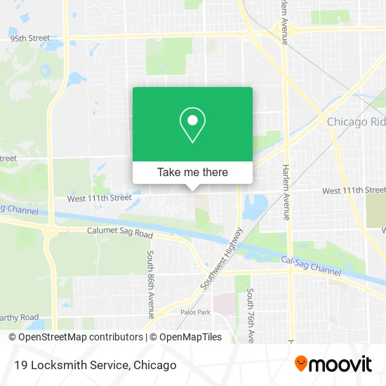 19 Locksmith Service map