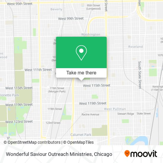 Mapa de Wonderful Saviour Outreach Ministries