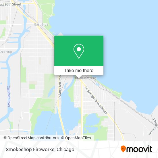 Mapa de Smokeshop Fireworks