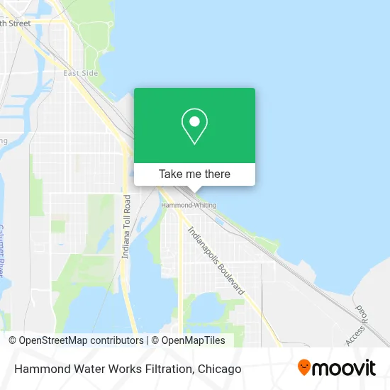 Hammond Water Works Filtration map