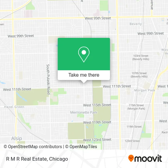 R M R Real Estate map