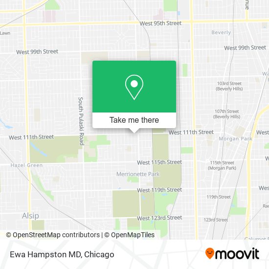 Mapa de Ewa Hampston MD