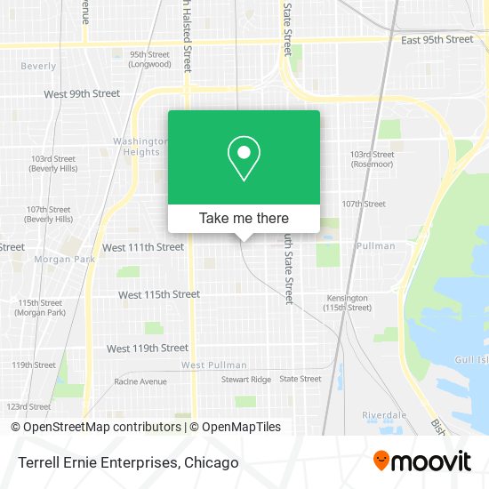 Terrell Ernie Enterprises map