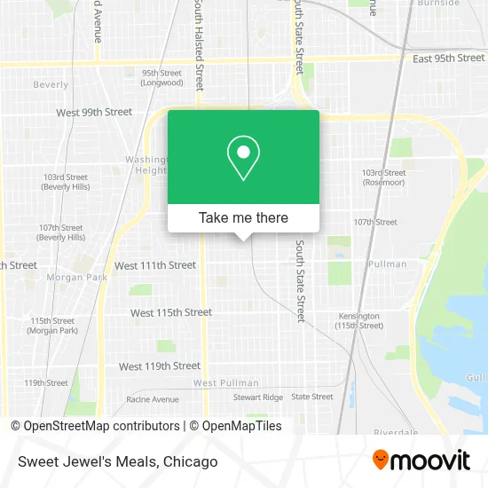 Sweet Jewel's Meals map