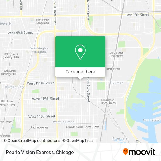 Mapa de Pearle Vision Express