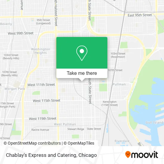 Mapa de Chablay's Express and Catering