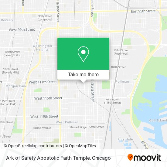Mapa de Ark of Safety Apostolic Faith Temple