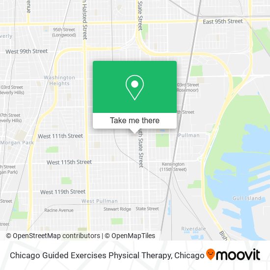 Mapa de Chicago Guided Exercises Physical Therapy