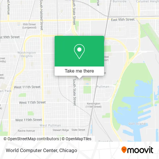 World Computer Center map