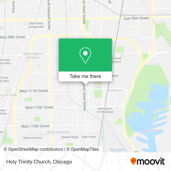 Holy Trinity Church map