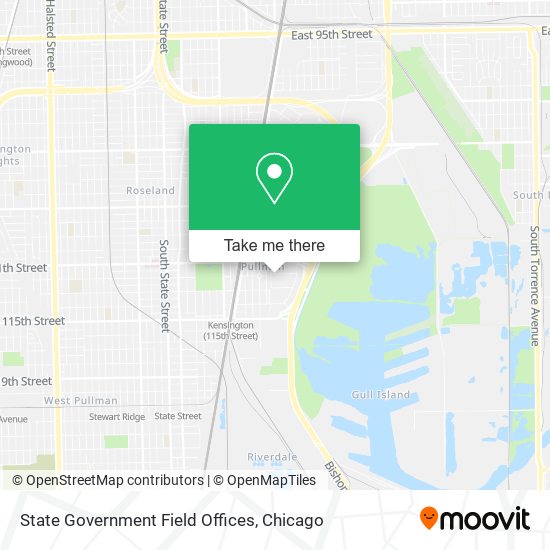 State Government Field Offices map