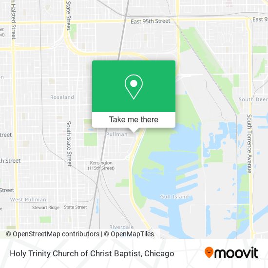Holy Trinity Church of Christ Baptist map