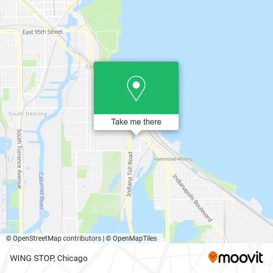 WING STOP map