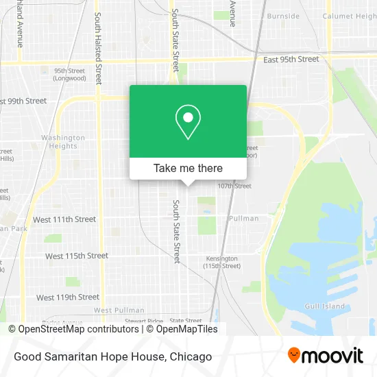 Good Samaritan Hope House map