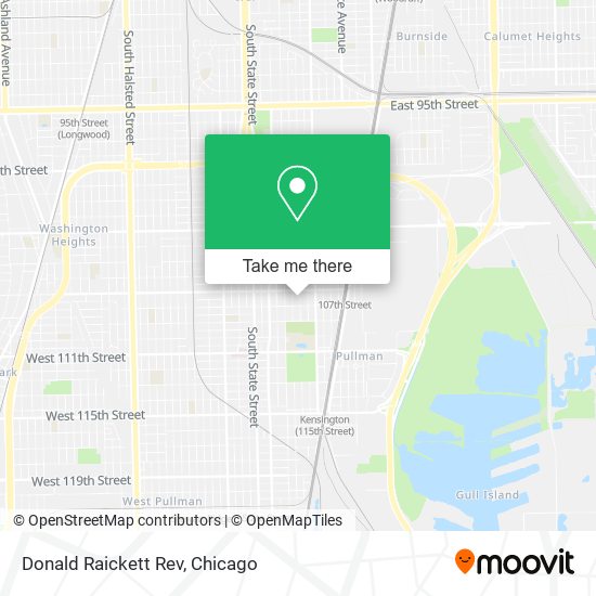 Mapa de Donald Raickett Rev