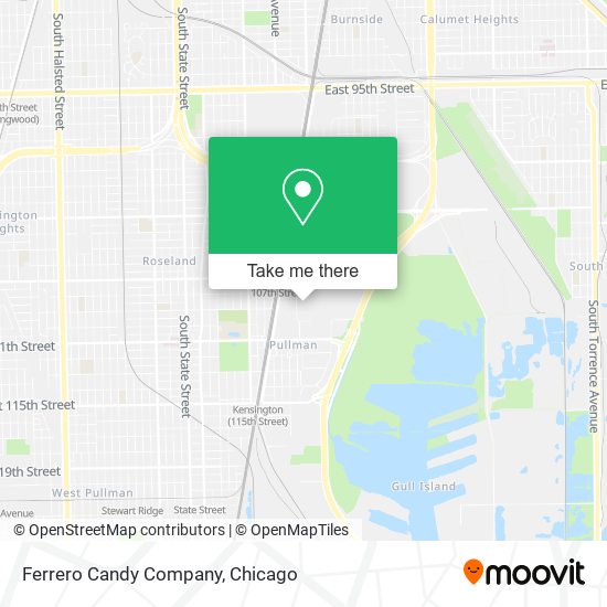 Mapa de Ferrero Candy Company