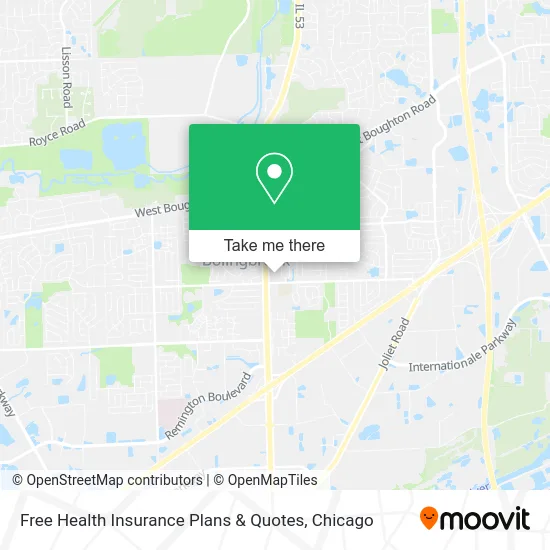 Free Health Insurance Plans & Quotes map