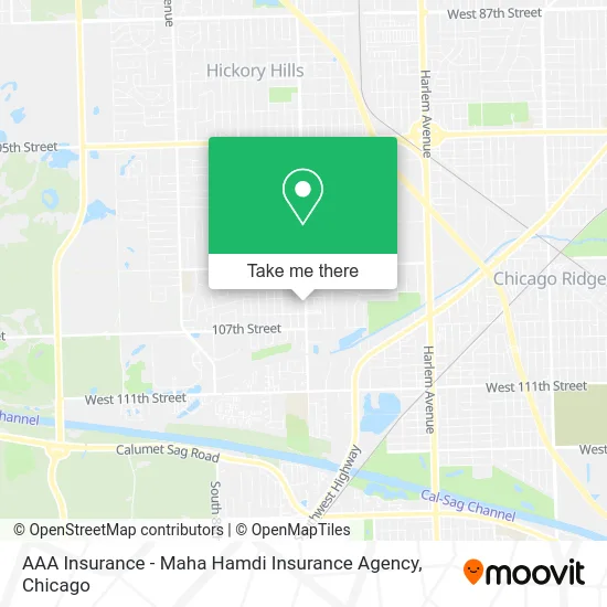AAA Insurance - Maha Hamdi Insurance Agency map