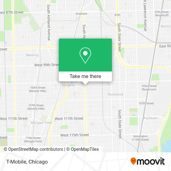 T-Mobile map